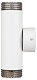 настенный светильник эра wl50 wh/bk б0061196