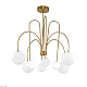 люстра delight collection kg1213p kg1213p-8 brass