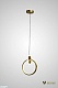 подвесной светильник am group am437 polished gold