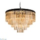 подвесная люстра delight collection 1920s odeon kr0387p-10a black/amber