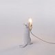 настольная лампа mouse lamp standing usb seletti