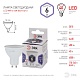 лампа светодиодная эра gu10 6w 6000k led mr16-6w-860-gu10 б0049070