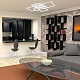 потолочная люстра escada plain 10286/6led