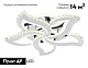 потолочная люстра ambrella light acrylica ice fa1723