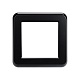 рамка одноместная arlight frm-versa-pl-1-bk 043768