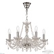 подвесная люстра bohemia ivele crystal 112/6/165 ni v7010