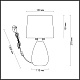 настольная лампа lumion fusae 5666/1t