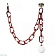 подвесной светильник loft it chain 10128c red