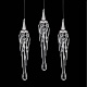 подвесной светильник delight collection goddess tears p68009l-3 chrome