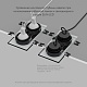 встраиваемый светильник denkirs port dk3112-bk
