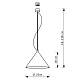 подвесной светильник lighthall robin lh032059