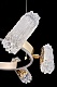 подвесная люстра elizabeth le7912/6 gold