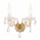 бра lumina deco eliza ldw 7026-2 sl+gd