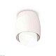 комплект накладного светильника ambrella light techno spot xs1141042 swh/fr белый песок/белый матовый (c1141, n7175)