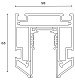 шинопровод магнитный hesby lighting eldeko hsbl_0072
