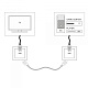 розетка hdmi werkel черный матовый 4690389157066 w1186008 a051601