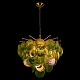 подвесная люстра loft it lolly 10492/600 green