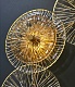 настенный светильник delight collection 8848 om2033-4 gold