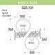 уличный настенный светильник fumagalli bisso/g250 g25.131.000.wze27