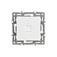 механизм компьютерной розетки arlight sct-mpc1-pl-wh 045301