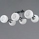 потолочная люстра illumico il0791-6csq-25 bk cr trento