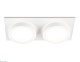 встраиваемый светильник ambrella light gx53 acrylic tech techno spot tn52423