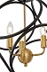 подвесная люстра lumina deco casai ldp 1243-3 bk+md