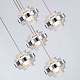 подвесной светильник delight collection md22030002 md22030002-5a chrome/clear