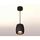 комплект подвесного светильника ambrella light techno spot xp1142001 sbk/pyg черный песок/золото желтое полированное (a2302, c1142, n7034)