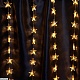 светодиодная гирлянда занавес звездочки feron cl25 48607