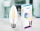 лампа светодиодная филаментная ambrella light e27 6w 4200k прозрачная 202220