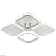 потолочный светодиодный светильник escada samia 10230/4led