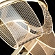 подвесная люстра led4u l7706-630 gd