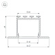профиль arlight pls-lock-h25-fm-2000 white 033134