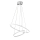 подвесной светодиодный светильник escada void 10254/2led white app