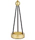 настольная лампа lumina deco belforte ldt 5527 gd+bk