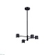 подвесная светодиодная люстра ambrella light comfort linetech fl51707