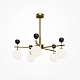 люстра на штанге maytoni museo mod436pl-05bs