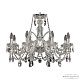 подвесная люстра bohemia ivele crystal 105/8/240 ni
