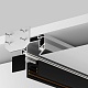 заглушка торцевая к профилю, 2шт. maytoni technical tram034mpec-s