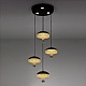 каскадная люстра led4u 2067 coffee