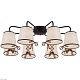 потолочная люстра illumico il6103-8cou-79 cf cr clara