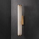 настенный светильник delight collection 8241w/l gold/white