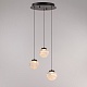подвесной светильник delight collection md25030003-3a matt black/clear