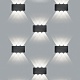 уличный настенный светодиодный светильник feron dh101 06311