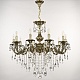 подвесная люстра bohemia ivele crystal al79101/10/250 b gb