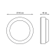 настенно-потолочный светильник gauss elementary 126411212a
