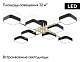 потолочная люстра ambrella light linetech comfort fl516348