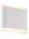 уличный настенный светодиодный светильник elvan gw-6080s-6w-ww-wh