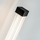 настенный светильник led4u l2242-800 bk